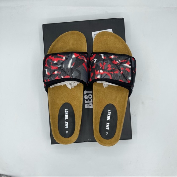 Womens Slip On Sandals With Adjustable Strap Size 9 - Picture 10 of 11